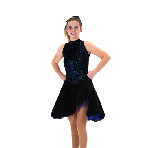 Jerry's 206 The Blues on Black Dress
