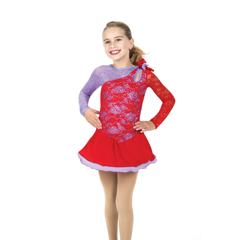Aurora Ice AJ389 Roses & Violets Dress