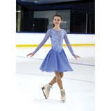 Solitaire Skatewear D26015 Deco Dance Dress, Plain OR With Crystals