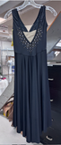 Beautiful READY TO SHIP Black Dance Dress–Adult Small