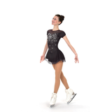 Solitaire Skatewear F22001P/R Shirred Sleeve Dress