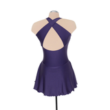 Solitaire Skatewear F22006P Tapered Cut Dress, No Crystals