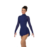 Solitaire Skatewear F22009 Classic High Neck Dress: Plain and with Crystal Packages
