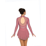 Solitaire Skatewear F22009 Classic High Neck Dress: Plain and with Crystal Packages