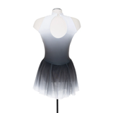 Solitaire Skatewear F25005P/R Solitaire Ombré Dress, Plain OR with Crystals