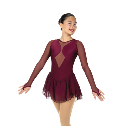 Solitaire Skatewear F26000 Solitaire Dagger-Cut Dress