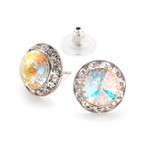 Crystal Earrings, 15mm size