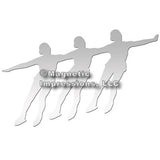 Synchronized Skaters Magnet