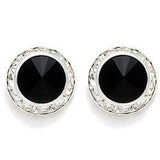 Crystal Earrings, 8mm size