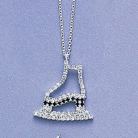 Sterling Rhinestone Necklace