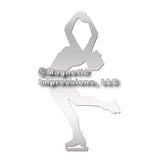 Figure Skater Car Magnet, Layback