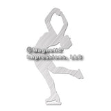 Figure Skater Car Magnet, Layback