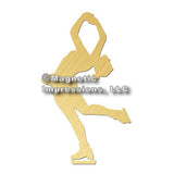 Figure Skater Car Magnet, Layback