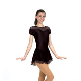 Solitaire Skatewear F22001P/R Shirred Sleeve Dress