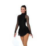 Solitaire Skatewear F22009 Classic High Neck Dress: Plain and with Crystal Packages