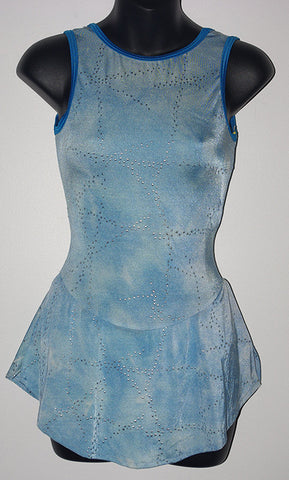 GK Ready to Ship 1166 Dress with Silver Pattern