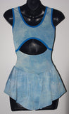 GK Ready to Ship 1166 Dress with Silver Pattern