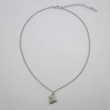 Crystal Ice Skate Necklace