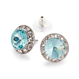 Crystal Earrings, 12mm size