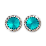 Crystal Earrings, 12mm size
