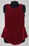 Motionwear Ready to Ship 8031 Sleeveless Velour Dress