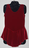 Motionwear Ready to Ship 8031 Sleeveless Velour Dress