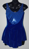 Motionwear Ready to Ship 8060 Sleeveless Sparkle Velvet Dress