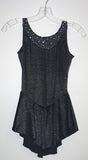 Motionwear Ready to Ship 8060 Sleeveless Sparkle Velvet Dress