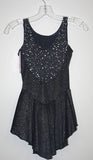 Motionwear Ready to Ship 8060 Sleeveless Sparkle Velvet Dress