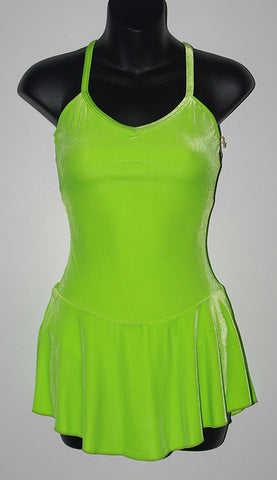 Motionwear Ready to Ship 8157, Camisole Velour Dress