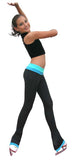 Chloe Noel P19 Reversible 2-Tone Skate Pants with Color Cuff