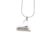 Ice Skate Rhinestone Necklace