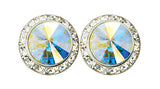 Crystal Earrings, 12mm size