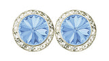Crystal Earrings, 12mm size