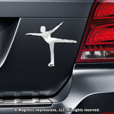 Figure Skater Magnet, Male