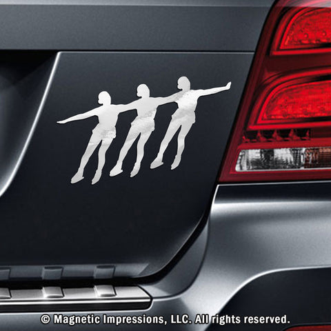 Synchronized Skaters Magnet