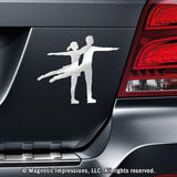 Figure Skater Car Magnet, Pairs